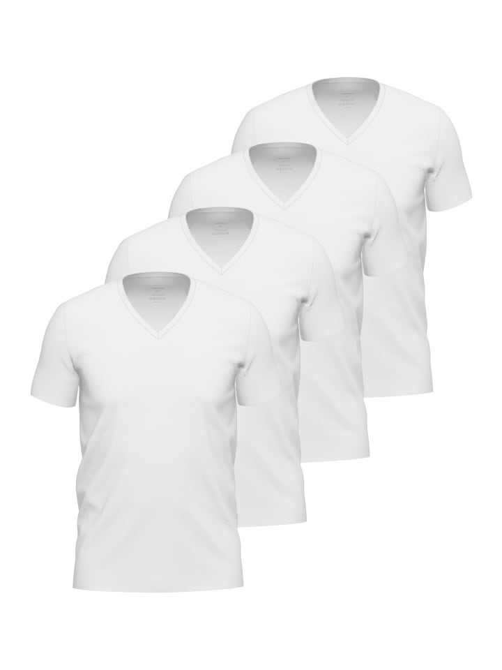 

Майка / Рубашка с короткими рукавами белого цвета Seidensticker