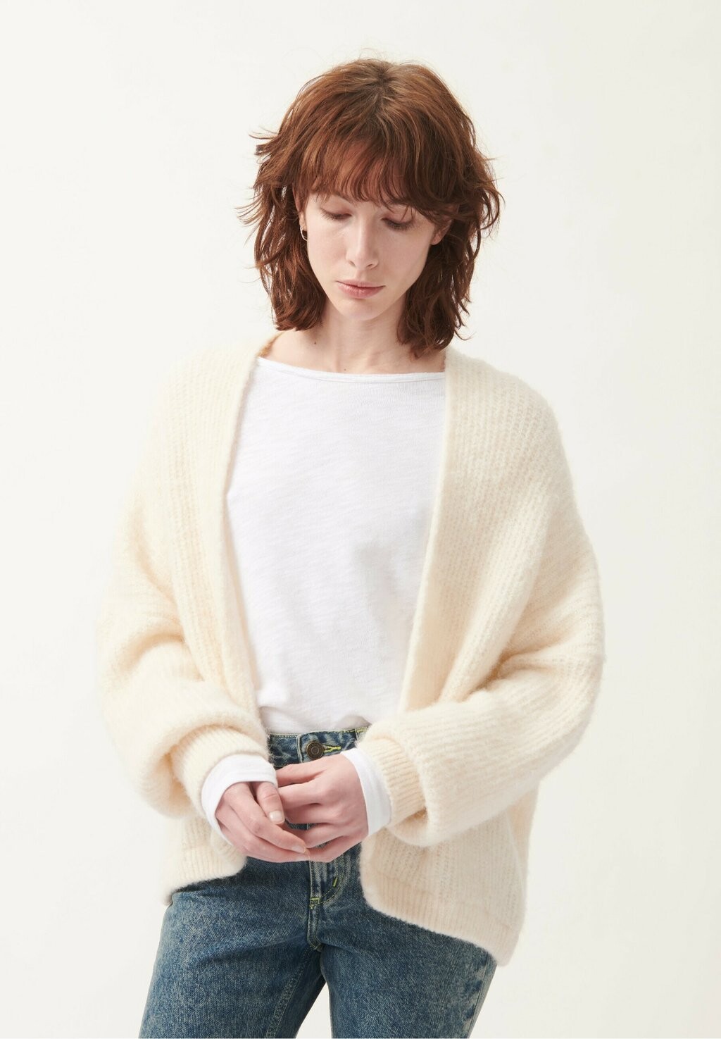 

Кардиган EAST American Vintage, цвет nacre chine