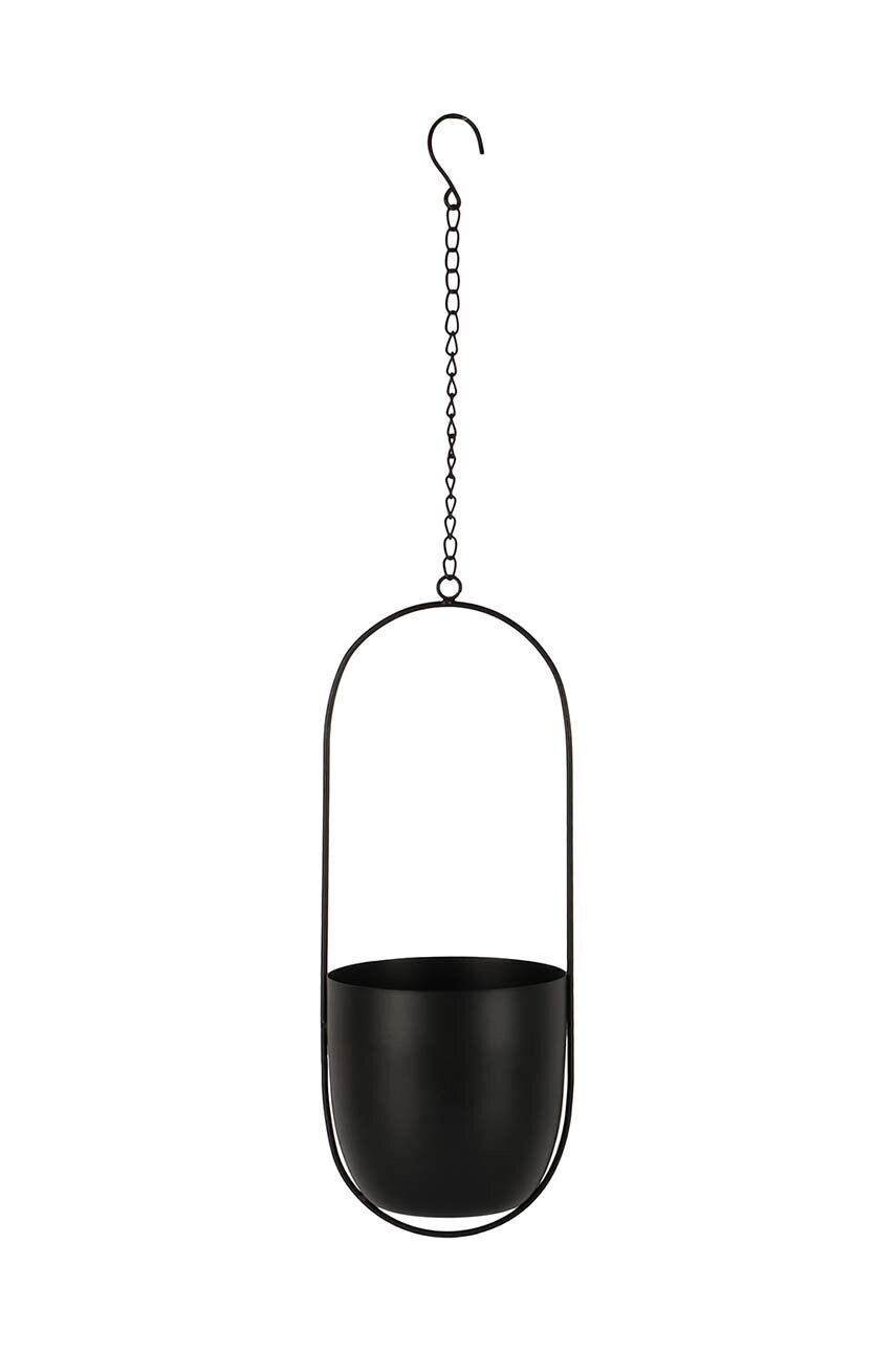 

Настенный горшок House Nordic Celle Planter, черный