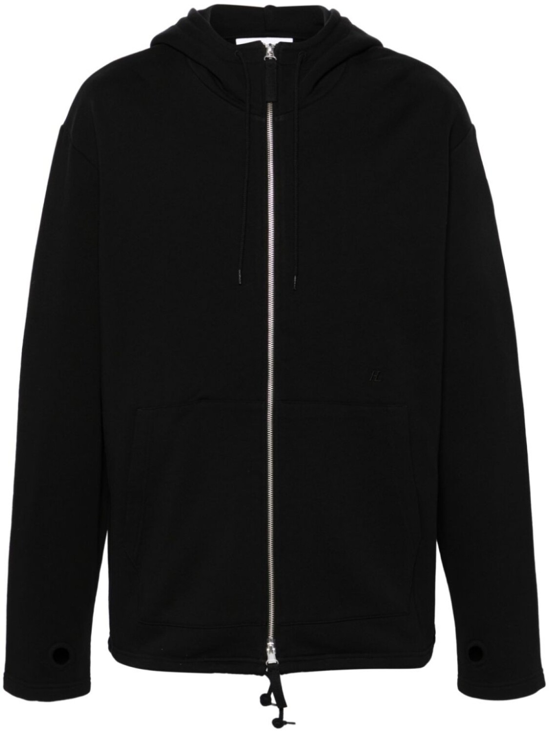 

Худи с вышитым логотипом Helmut Lang