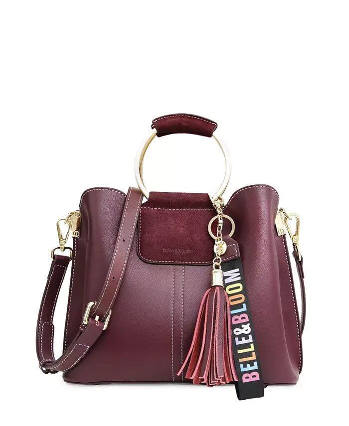 

Сумка через плечо из кожи Twilight Belle & Bloom, красный