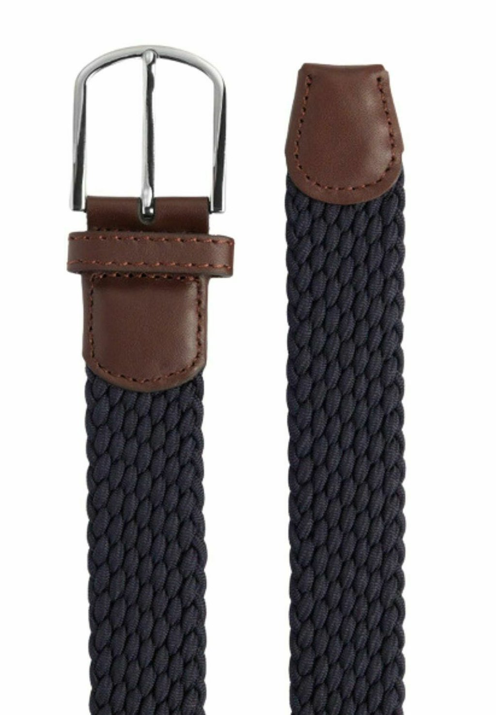 

Плетеный пояс ELASTIC John Henric, синий