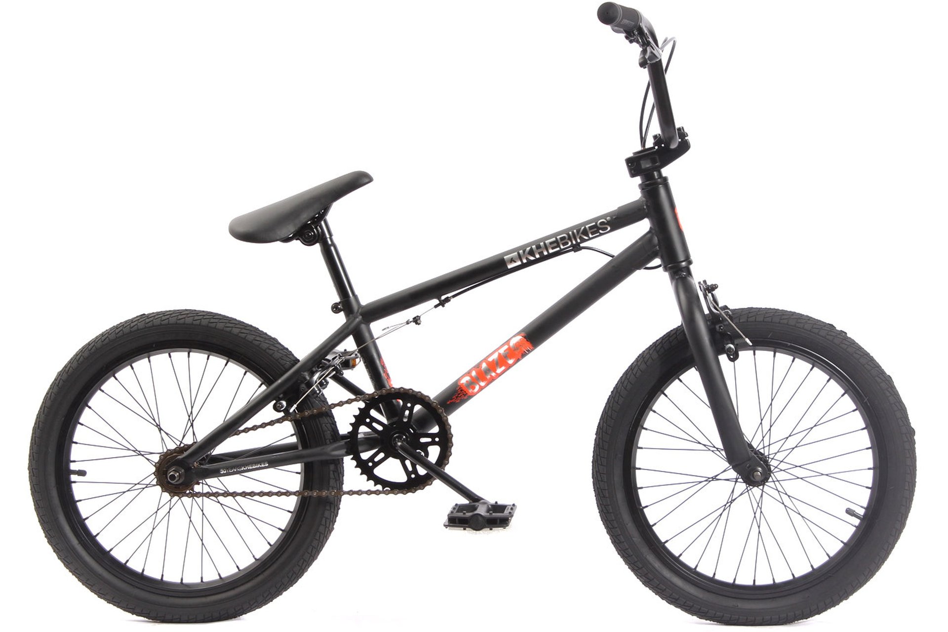 

Велосипед BMX KHE Blaze 18" - 18 дюймов - BMX - Aktion, цвет Schwarz|Matt Black