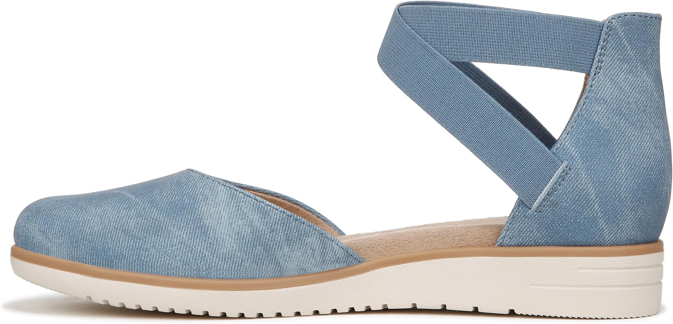 Балетки Naturalizer SOUL Naturalizer - Intro, цвет Mid Blue Faux Leather — фото 4