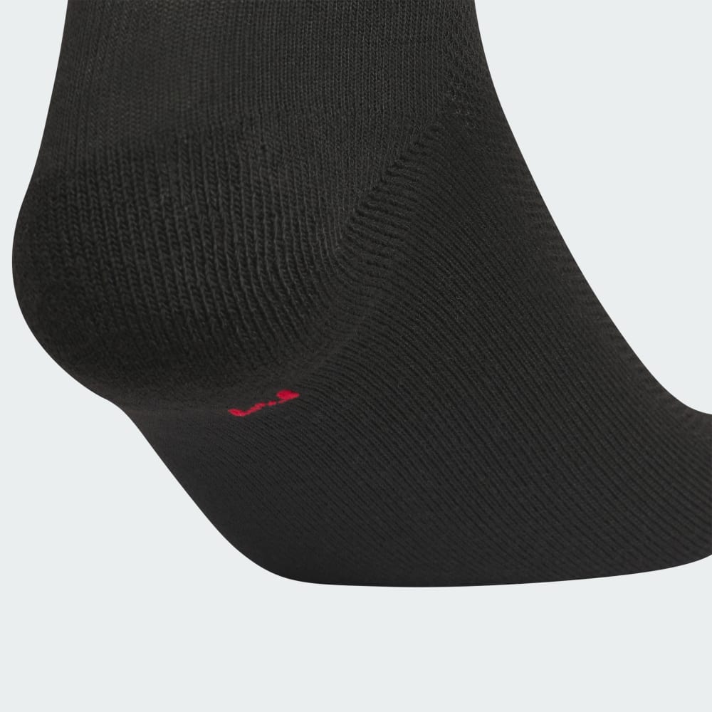 Носки Adidas Cushioned Mixed 2.0 6-Pack Crew Socks Kids, цвет Black/Scarlet/Medium Grey Heather — фото 4