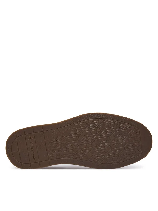 Tommy Hilfiger Замшевые туфли-дерби Stitchdown FM0FM05841 коричневого цвета — фото 4