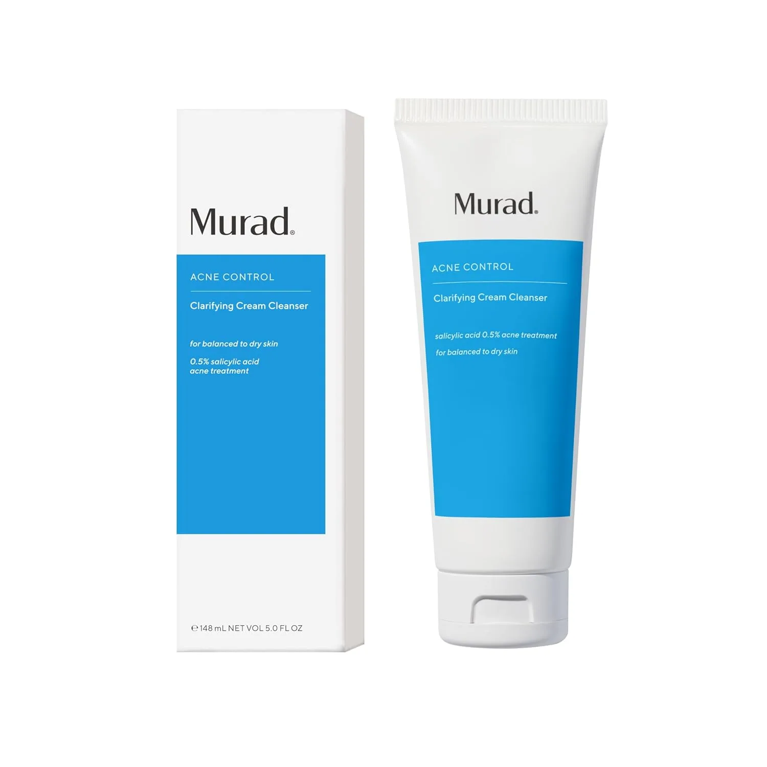 Гель для умывания Murad — Clarifying Cream Cleanser - нежный очищающий с салициловой кислотой для склонной к акне и, 148 мл