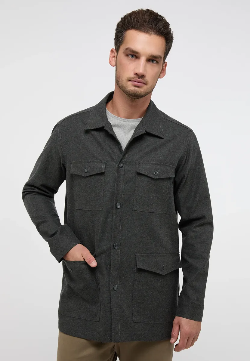 

Рубашка Eterna с длинными рукавами "MODERN FIT", черный