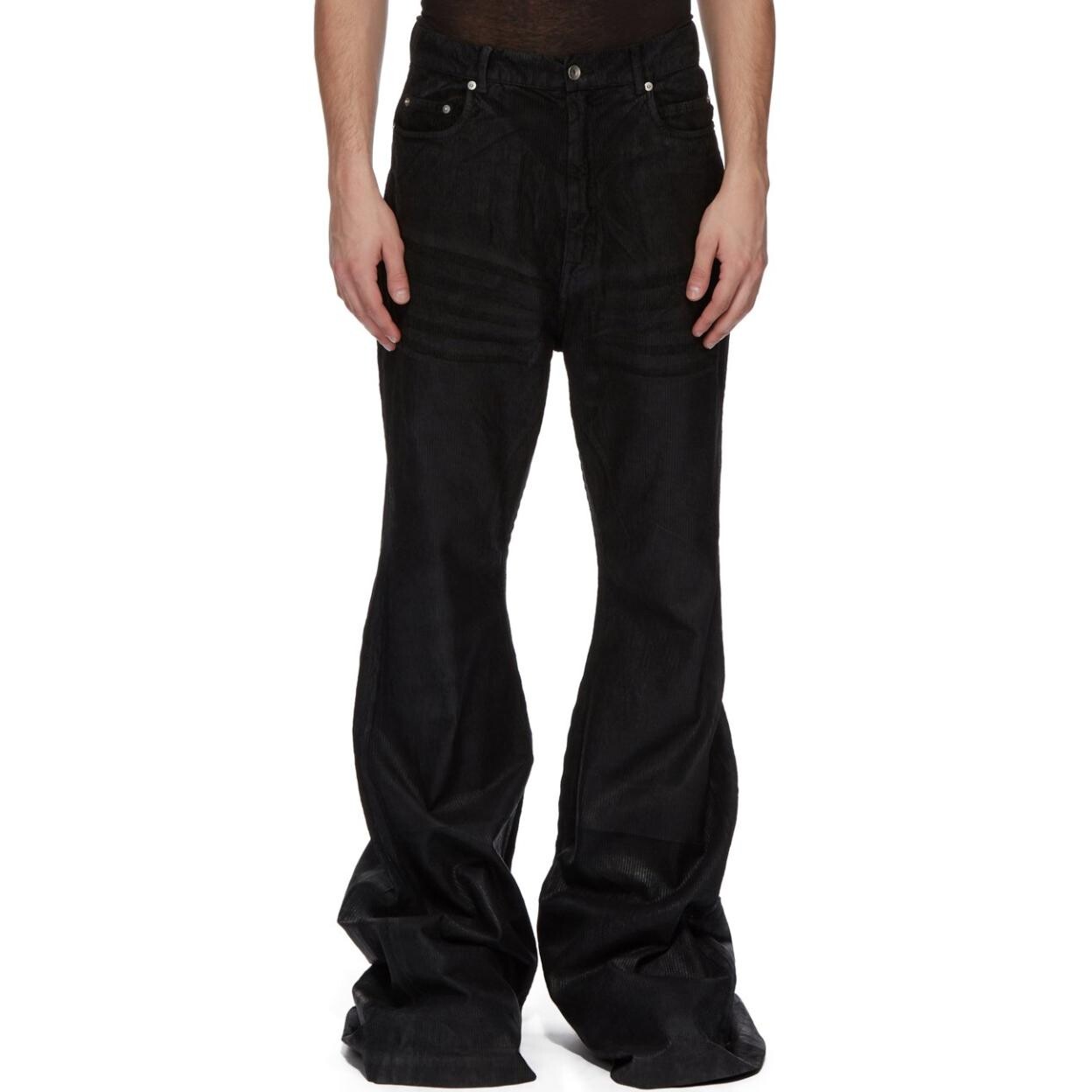 

Джинсы мужские черные Rick Owens Drkshdw, черный