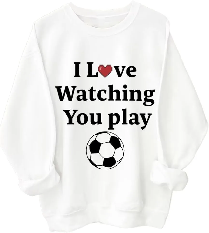 

Толстовка I Love Watching You Play Soccer Kzggs
