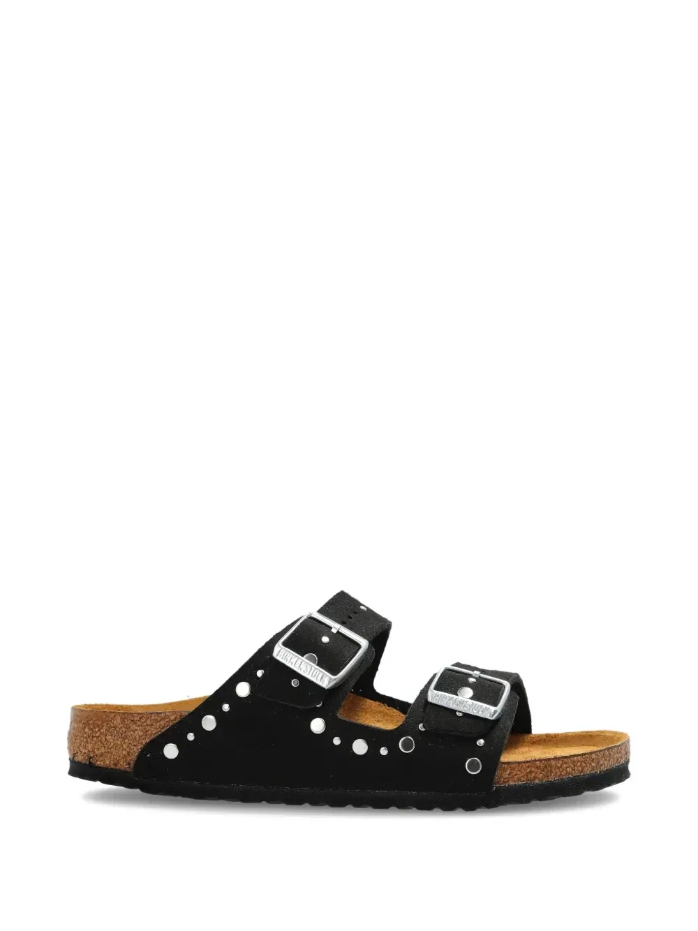 Сандалии Arizona с отделкой заклепками Birkenstock Kids, черный