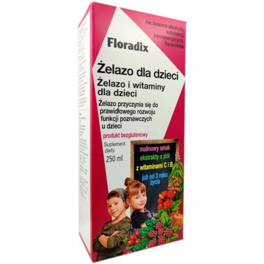 

Zioło-Piast Floradix Железо для детей 250 мл Inna marka