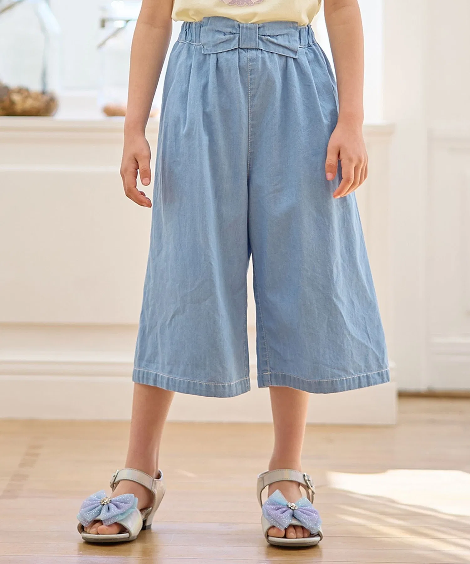 Детские брюки гаучо Denim ANY тёмно-синие