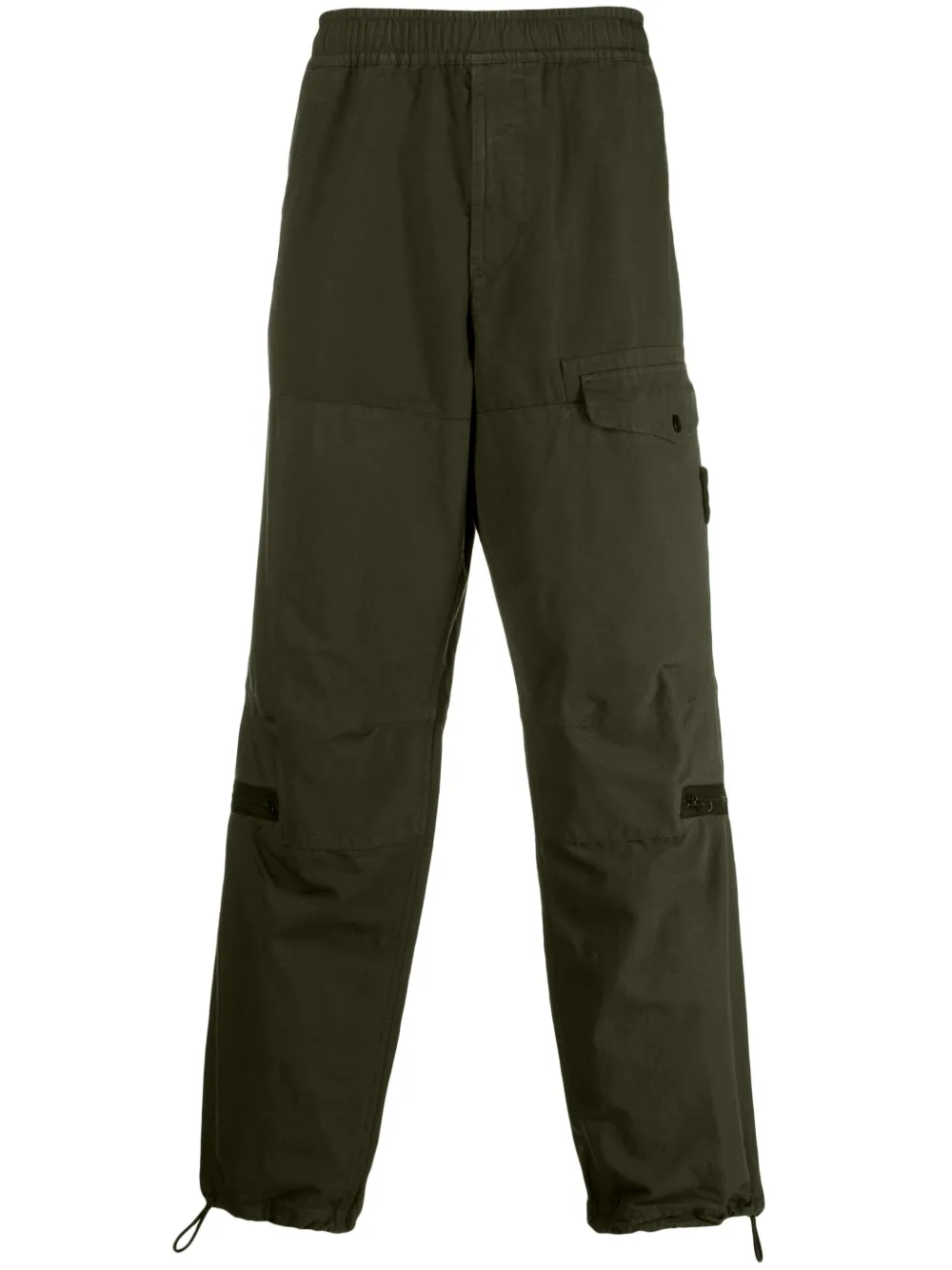 

Зауженные брюки карго Stone Island, зеленый