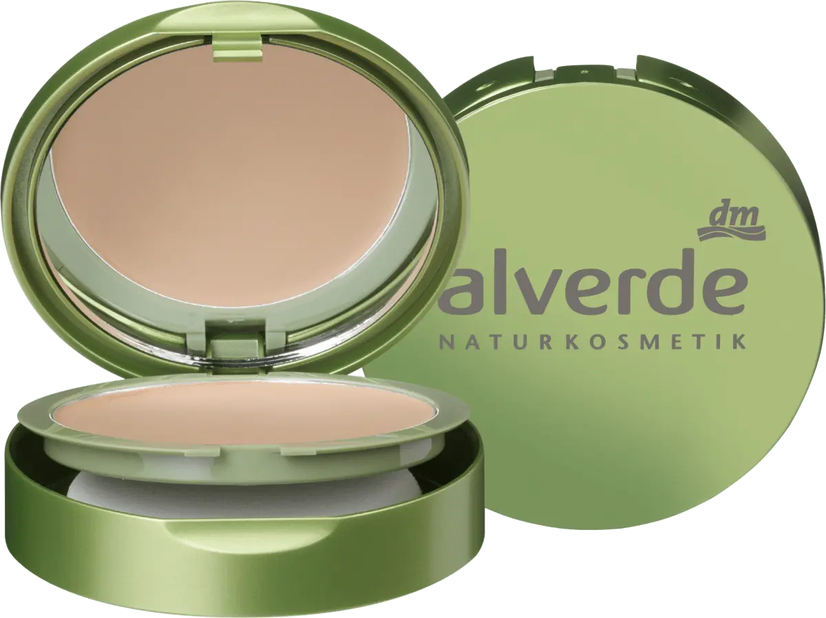 

Компакт Макияж 030 Бежево-Розовый 9 0г alverde NATURKOSMETIK