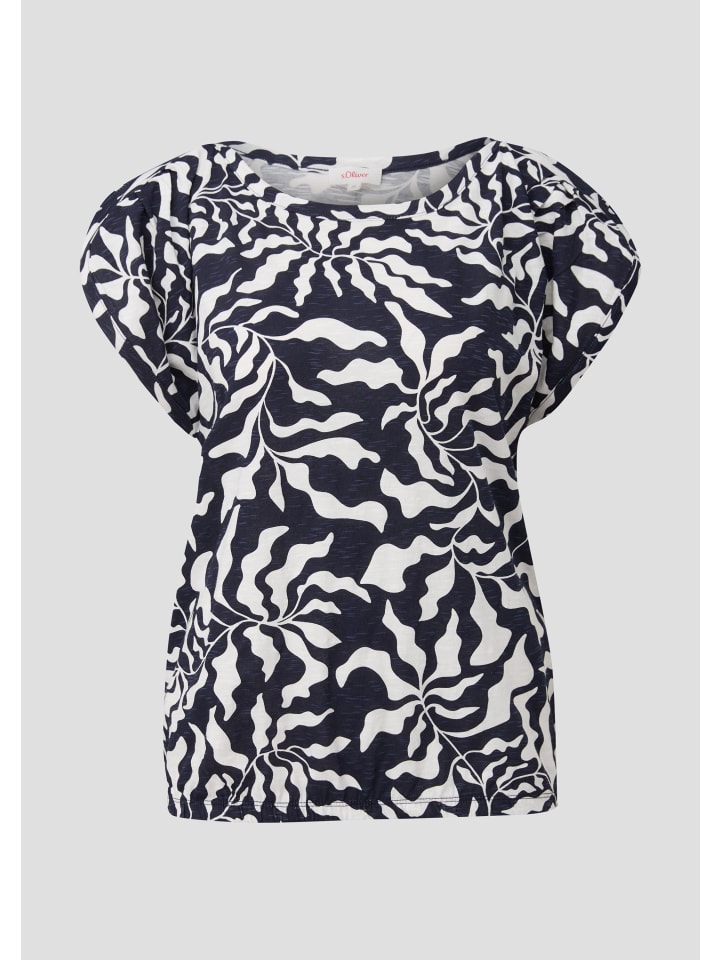 

s.Oliver Футболка цвета 59A1_navy, Синий, s.Oliver Футболка цвета 59A1_navy