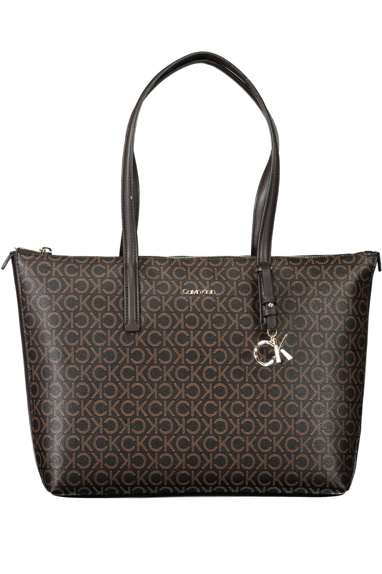 

Коричневая женская сумка из полиэстера Calvin Klein