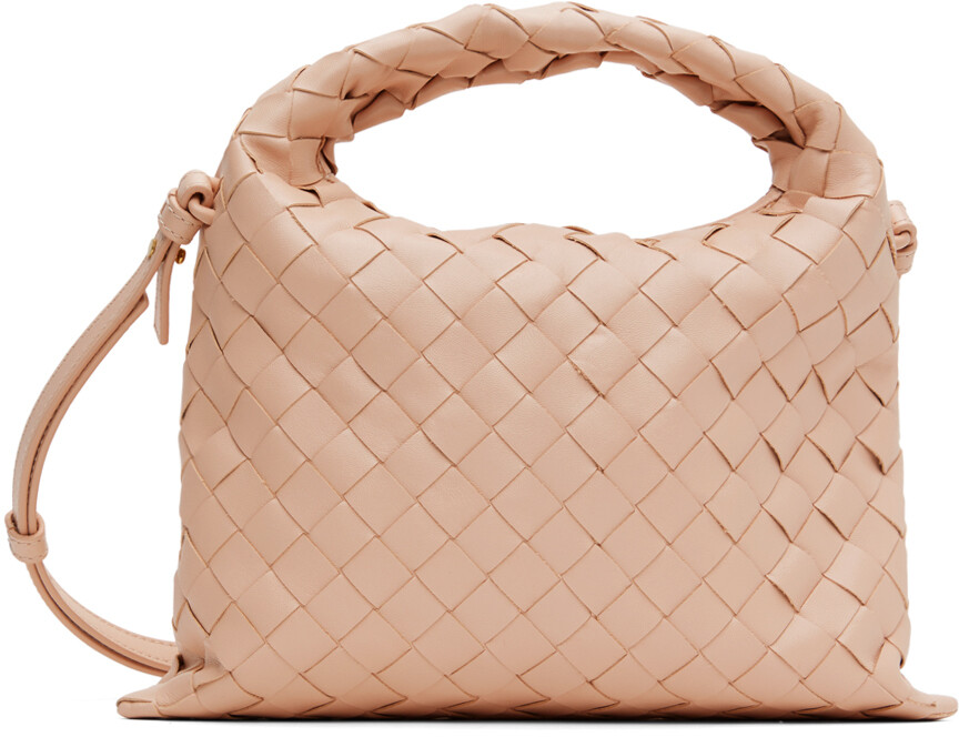 

Розовая мини-сумка Hop Bottega Veneta, Розовый, Розовая мини-сумка Hop Bottega Veneta