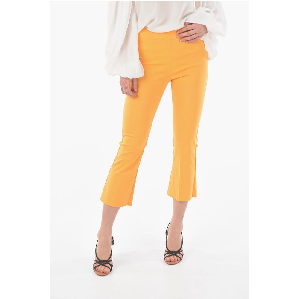 

Однотонные укороченные брюки LEO Avenue Montaigne, Orange