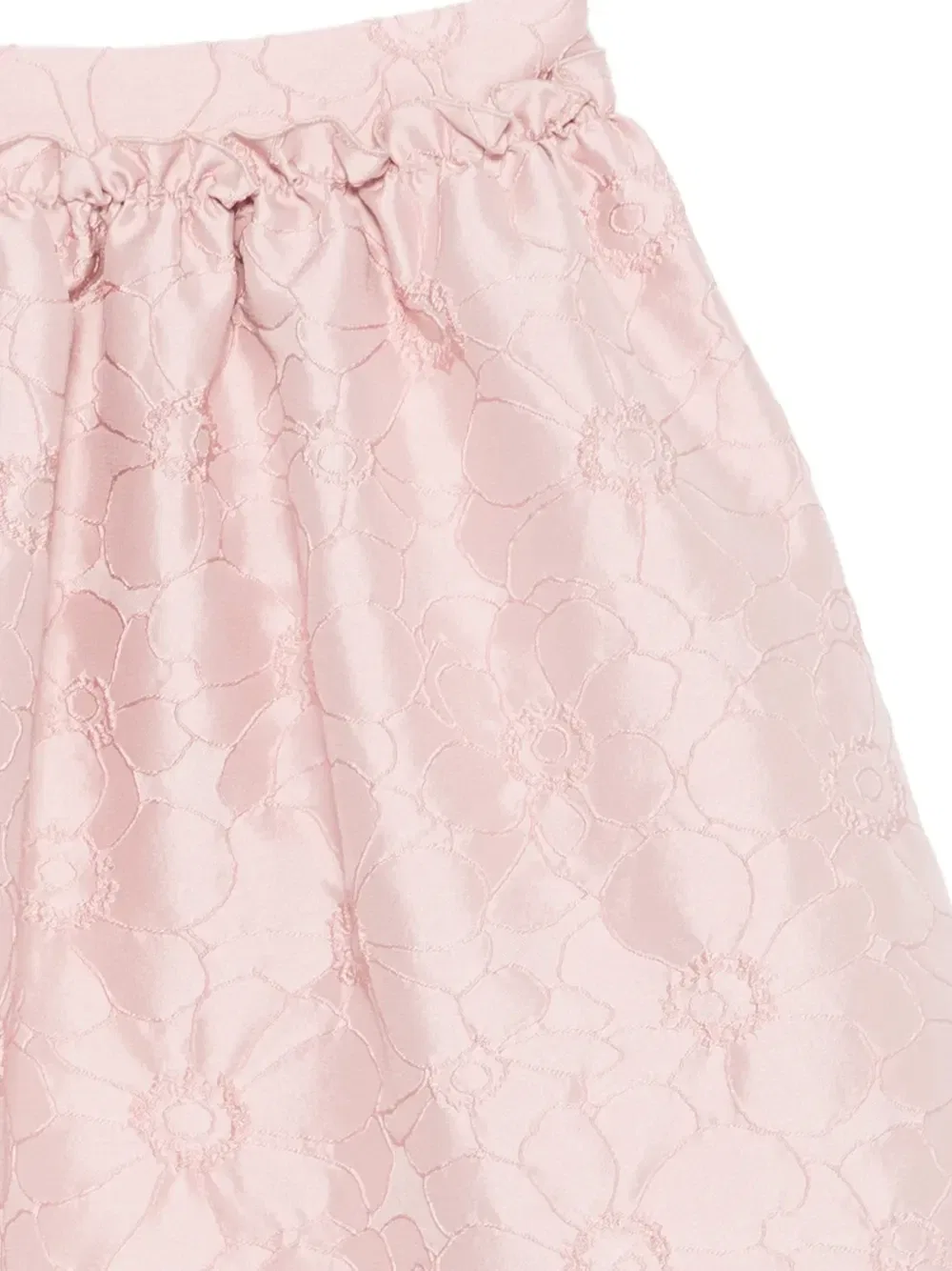 Юбка с цветочным узором Emporio Armani Kids, розовый — фото 3