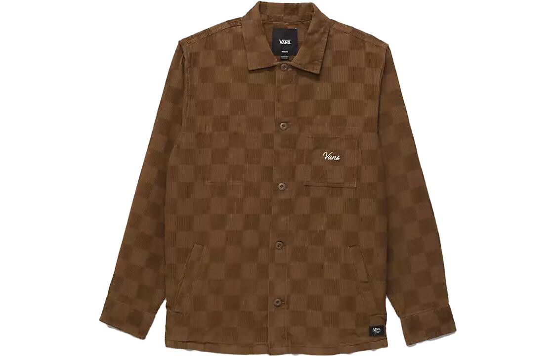 

Мужская рубашка Vans, цвет Brown