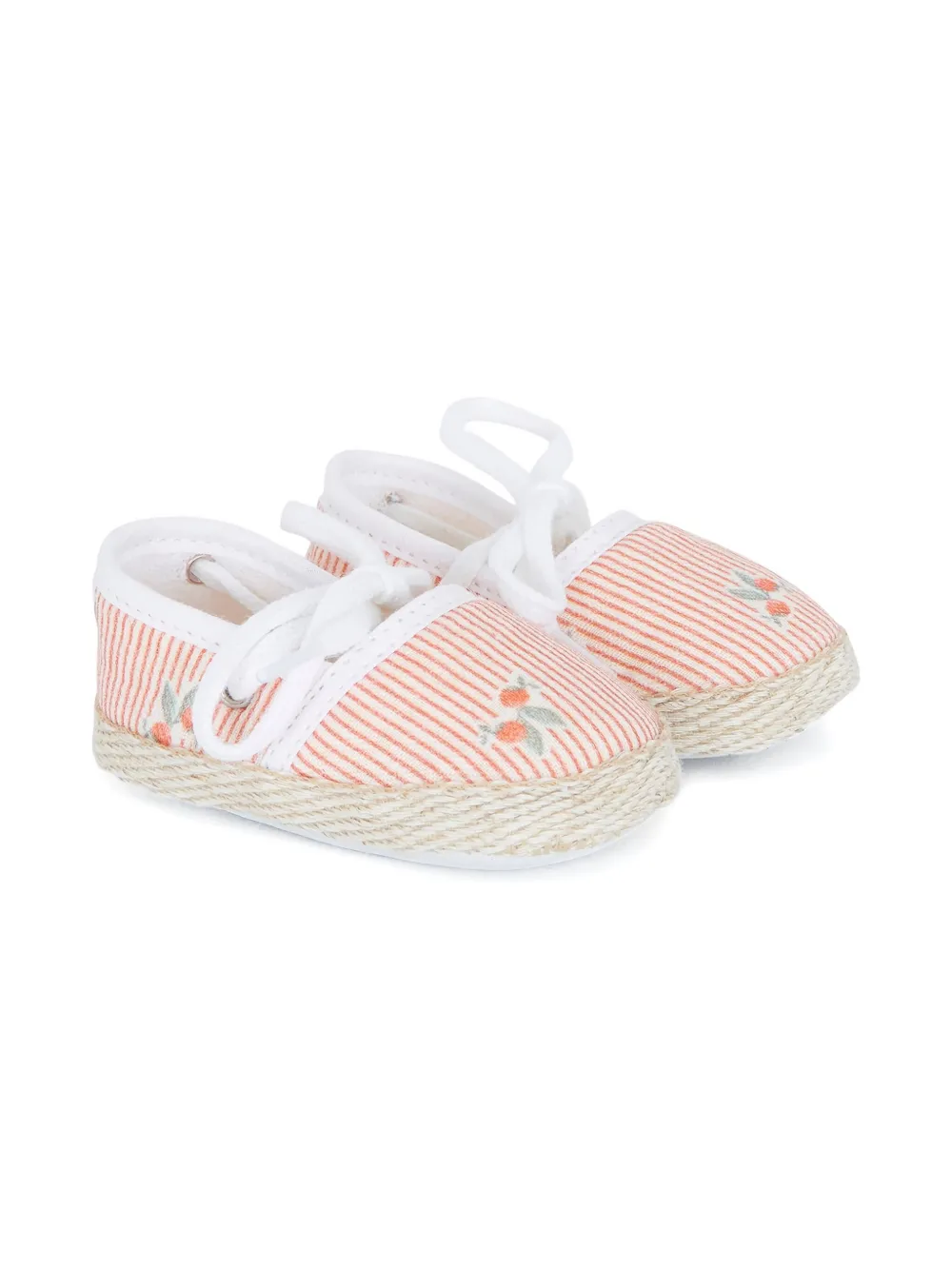 

Эспадрильи в полоску Tartine Et Chocolat, оранжевый