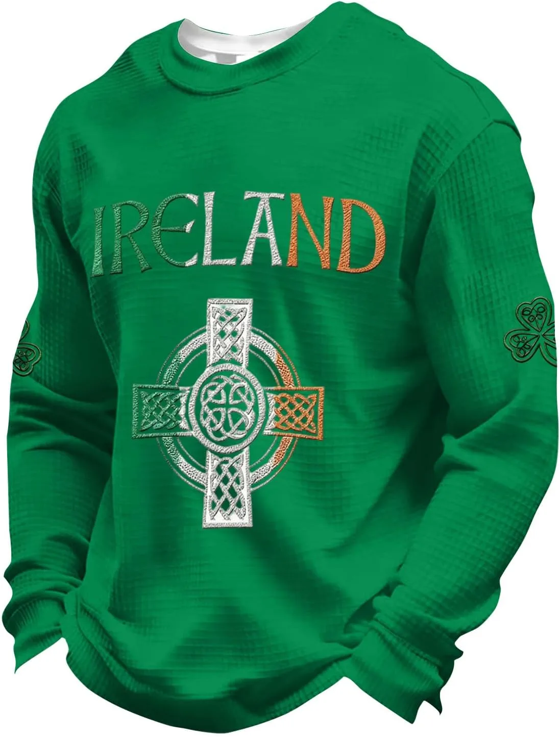 

Футболка с длинным рукавом St. Patrick's Day Plus Size