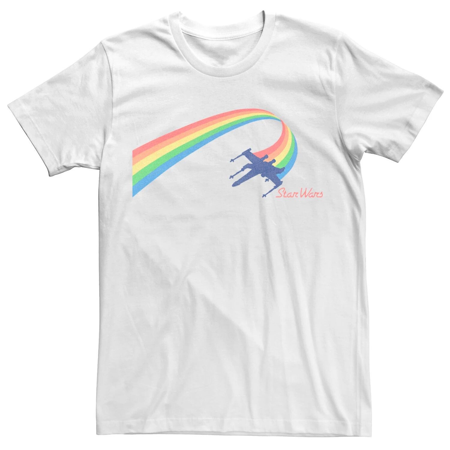 

Мужская футболка X-Wing Rainbow Flight Star Wars