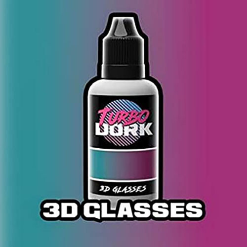 

Аксессуары Turbo Dork Metallic Acrylic Paint: 3D Glasses (20ml)