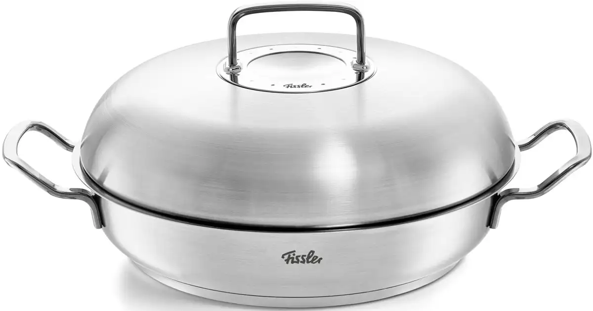 

Кастрюля сервировочная Fissler нержавеющая сталь 2 шт. Ø 24 см, цвет silberfarben