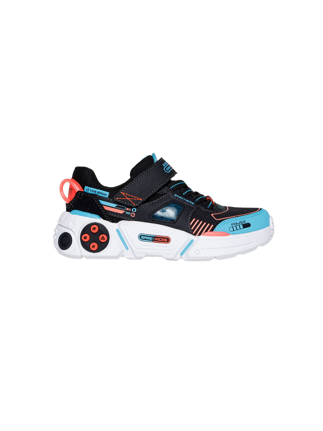 

Кроссовки gametronix 2.0 junior Skechers, черный