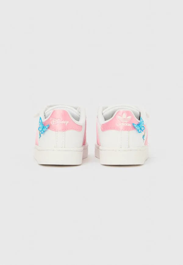 Кроссовки superstar ii унисекс Adidas Originals, White/Light Pink/Lucid Aquamarine — фото 3