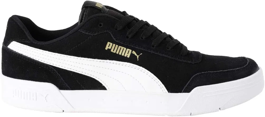 Кроссовки Puma Caracal унисекс для взрослых, P Black P White P Team Gold — фото 2