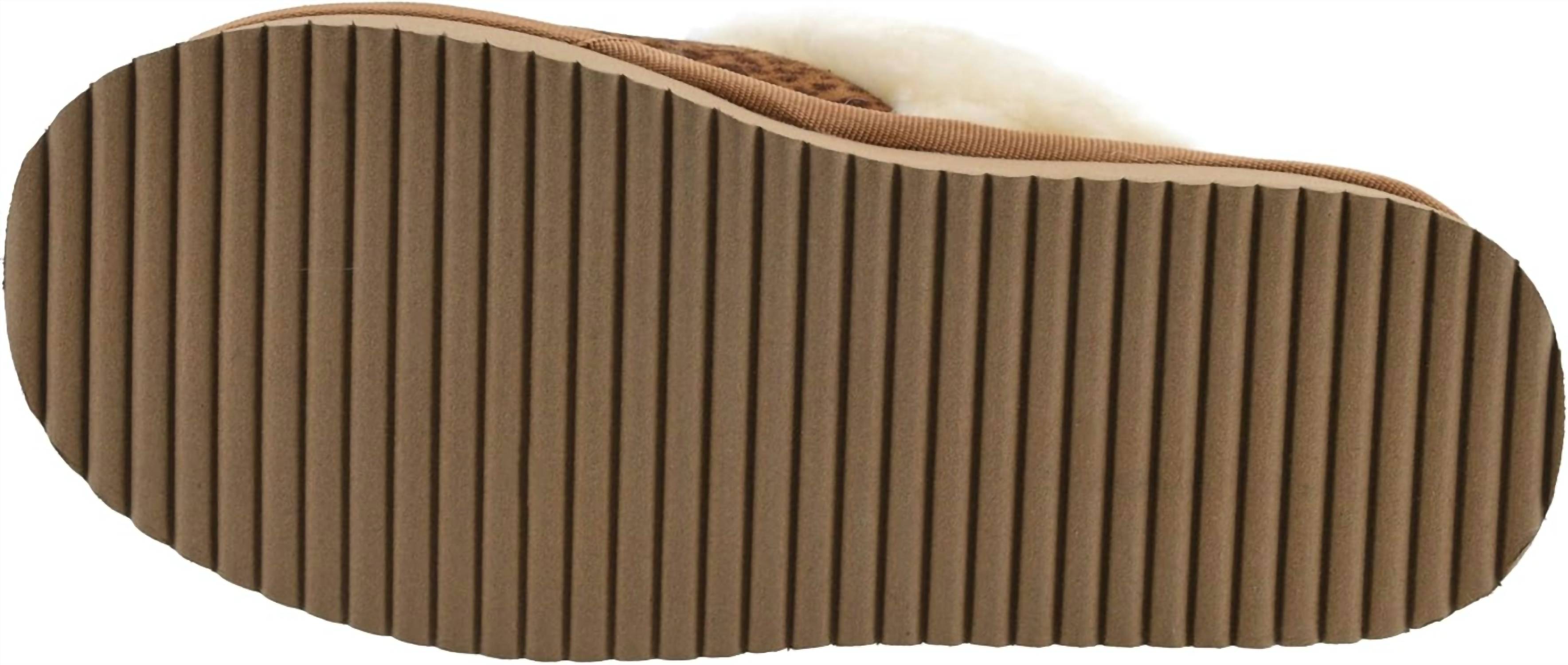 Женские тапочки Cuddle Up с мини-леопардовым принтом Corkys Footwear — фото 4