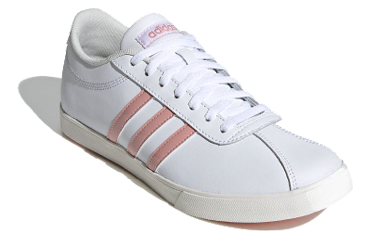Кеды (WMNS) adidas neo Courtset 'white/pink' EG4083 — фото 2