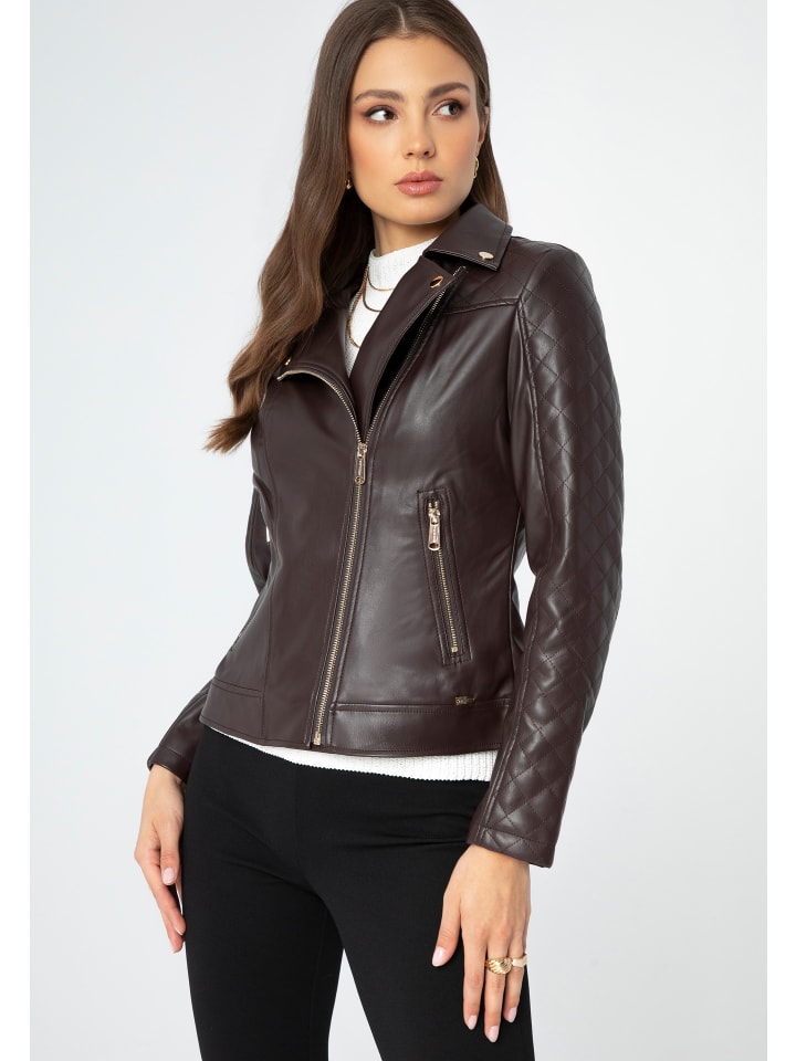 

Кожаная куртка Wittchen Jacket, цвет Dark brown