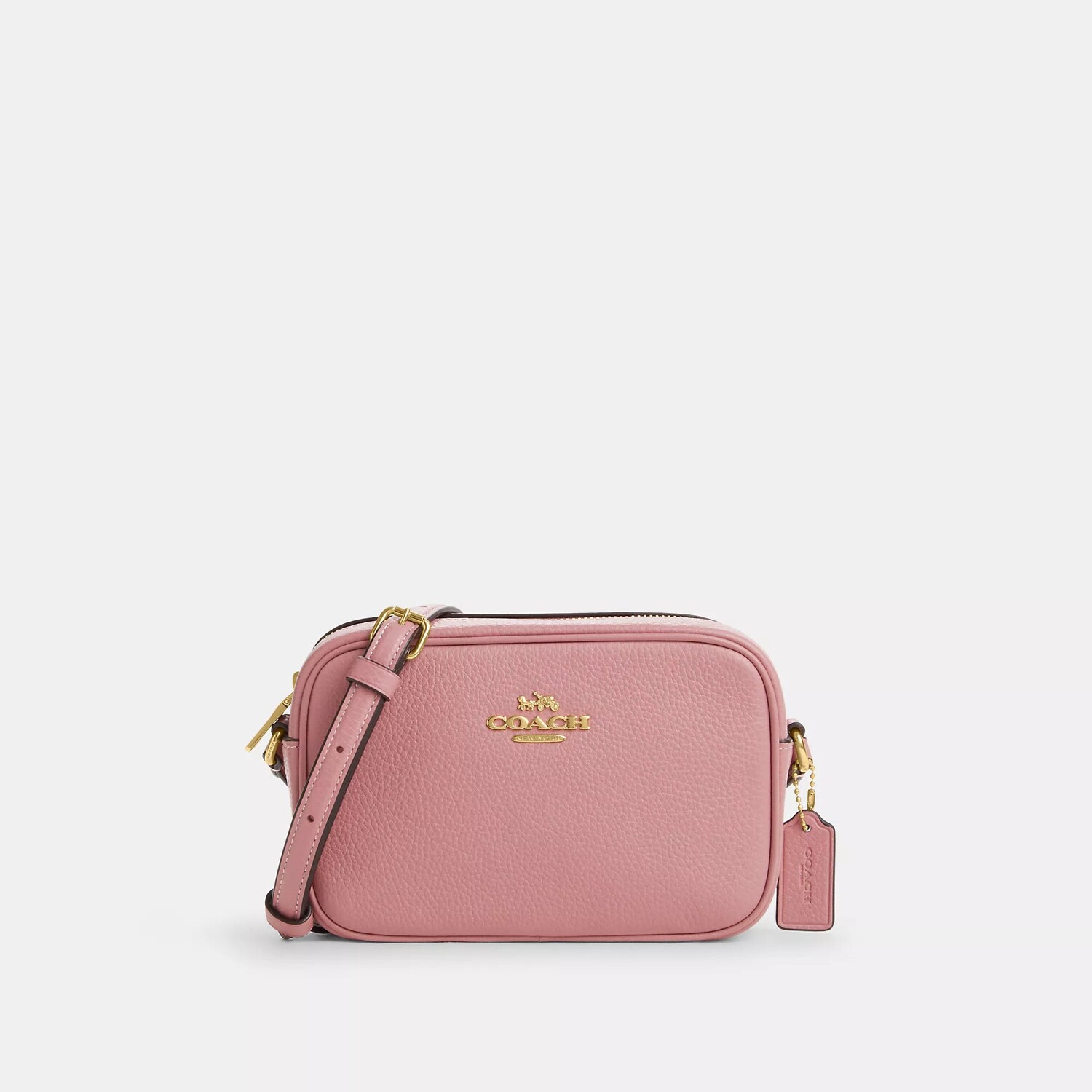 

Миниатюрная сумка для фотоаппарата Jamie Coach Outlet, цвет Gold/True Pink