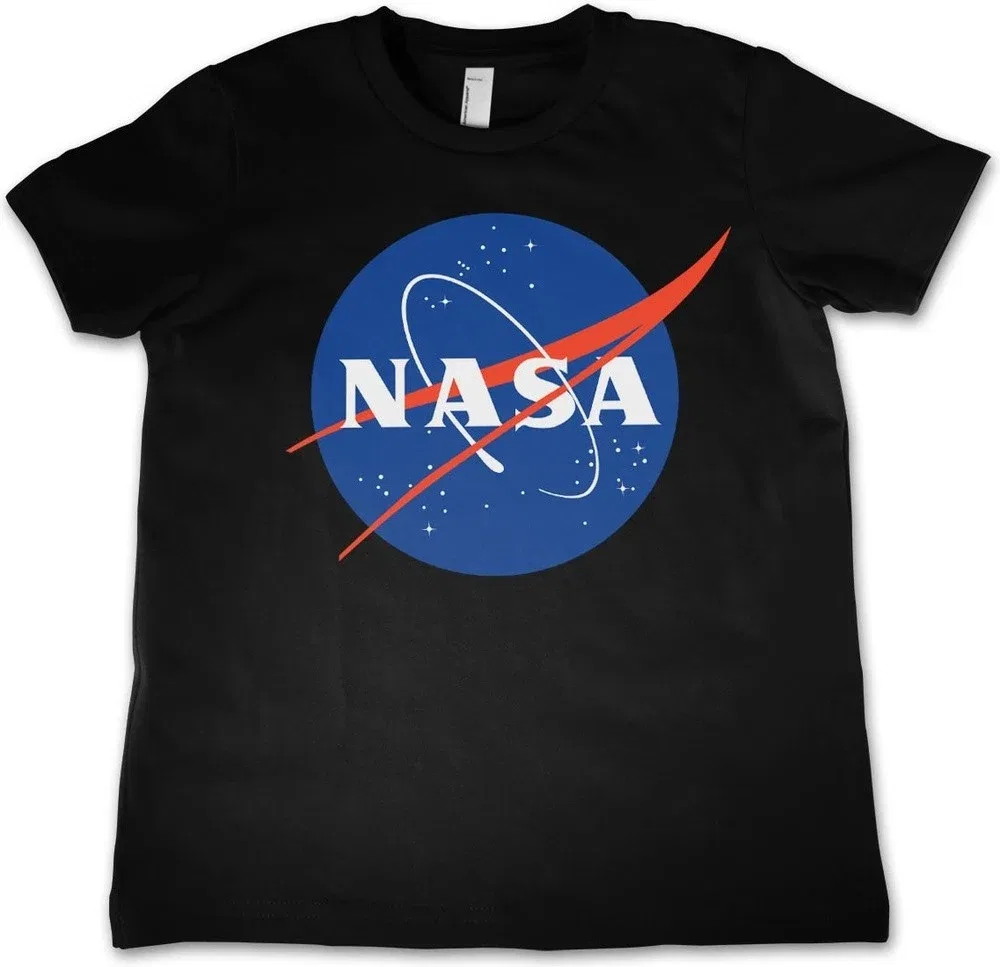 Футболка с принтом Nasa, черный