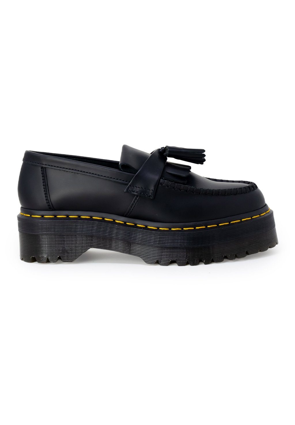 

Слипоны MOCASSINI PLATFORM QUAD NAPPINE Dr. Martens, черный