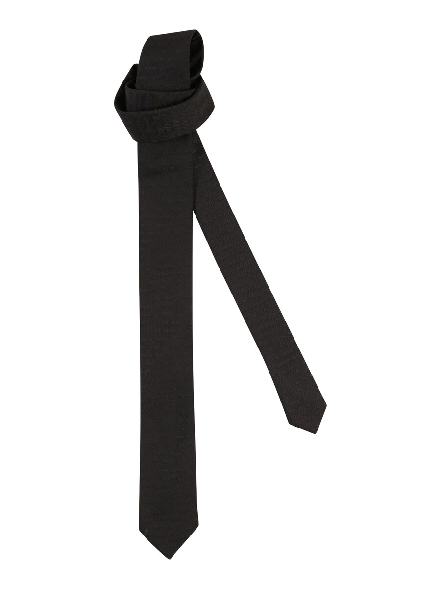 

Галстук HUGO, цвет Black/mottled black
