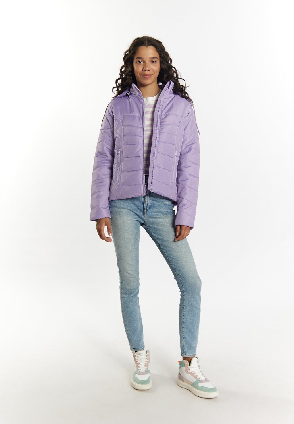 

Легкая куртка LEICHT WATTIERTE BIANY myMo, фиолетовый