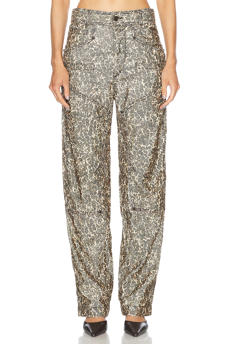 

Джинсы женские Isabel Marant, леопард