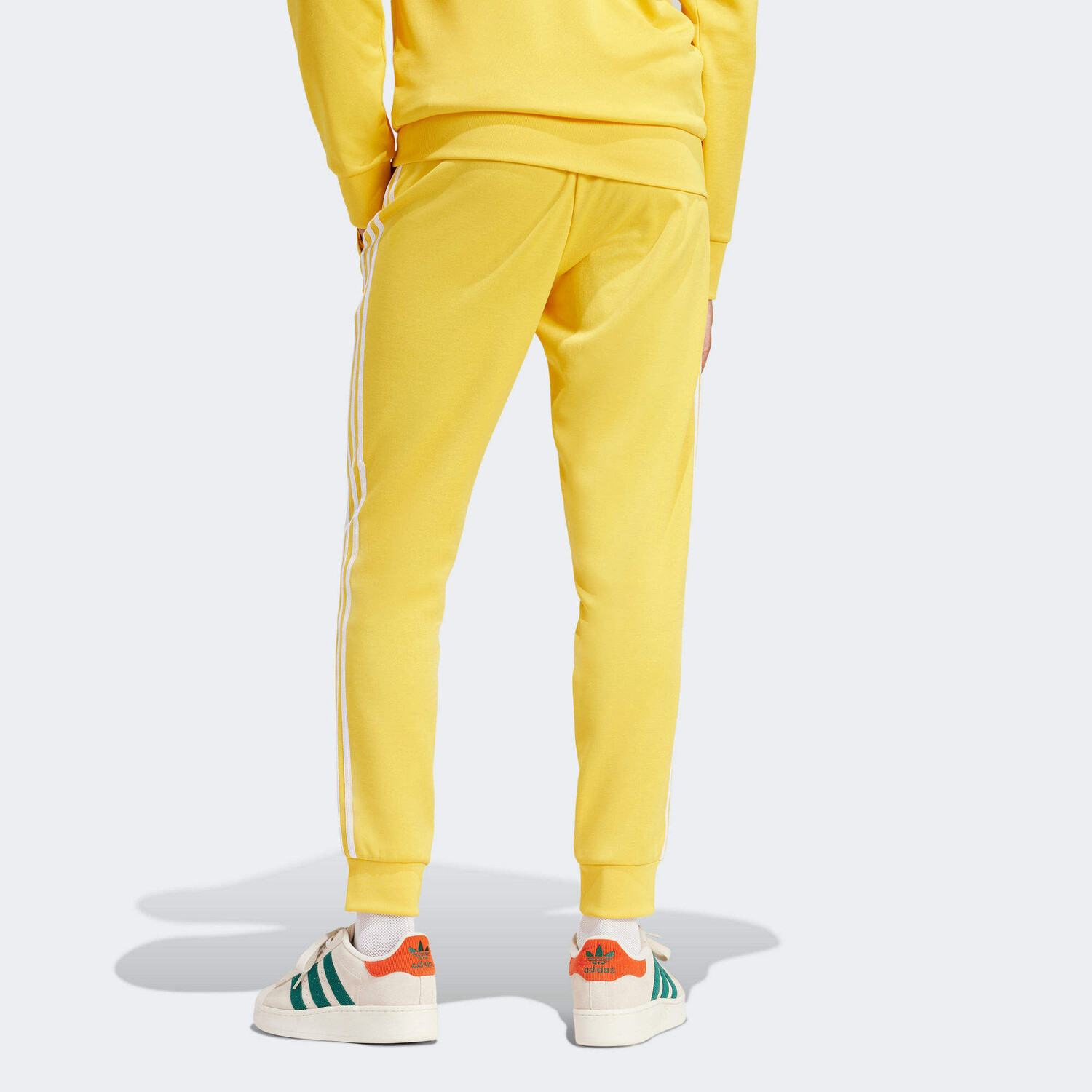 Классические трикотажные штаны SST для мужчин, желтые Adidas Originals, желтый — фото 3