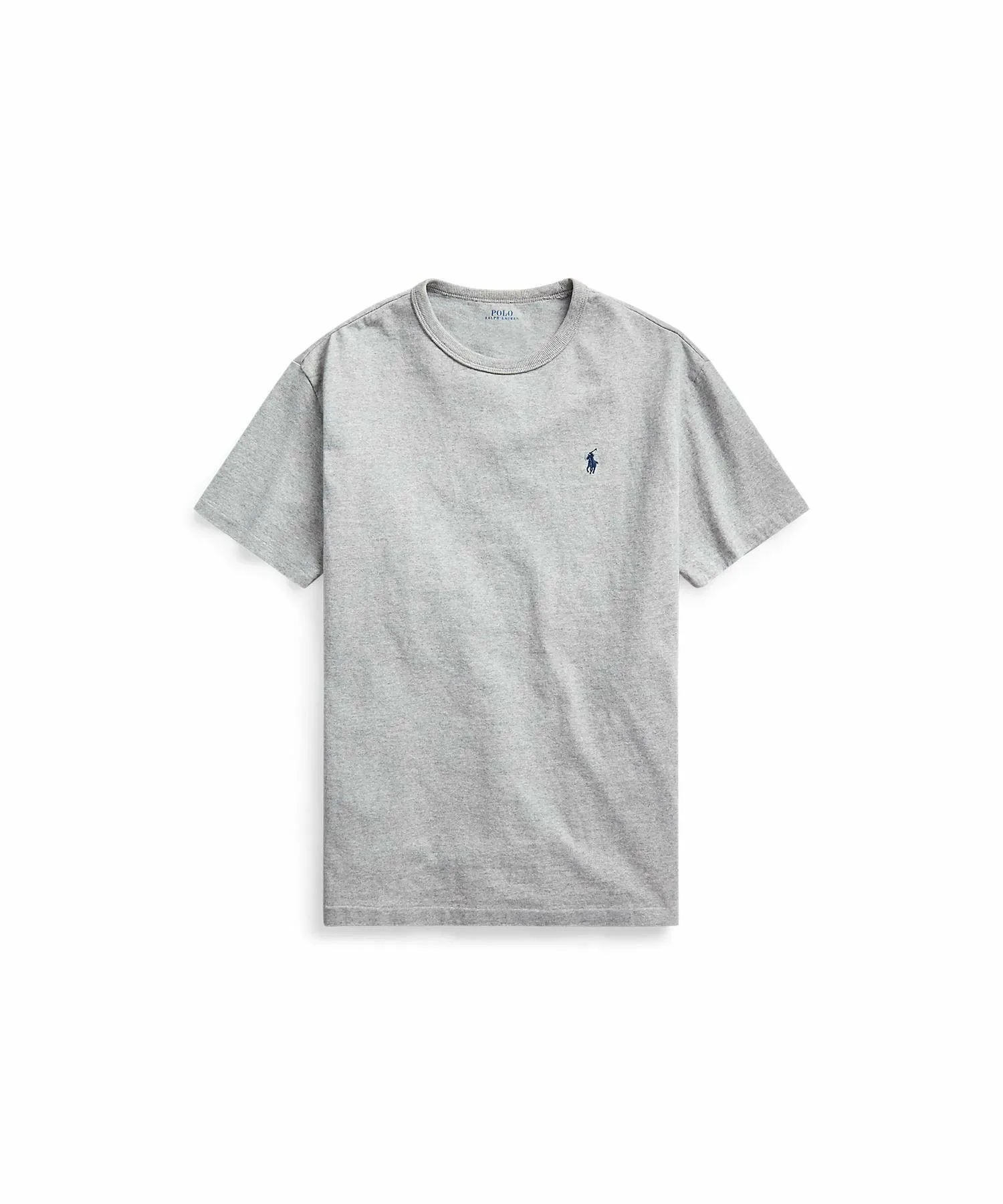Классическая футболка из плотного трикотажа Polo Ralph Lauren, 020 Gray — фото 2