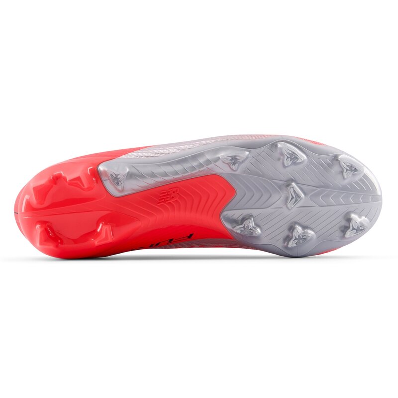 Футбольные бутсы для газона furon team fg v8 New Balance, красный — фото 2