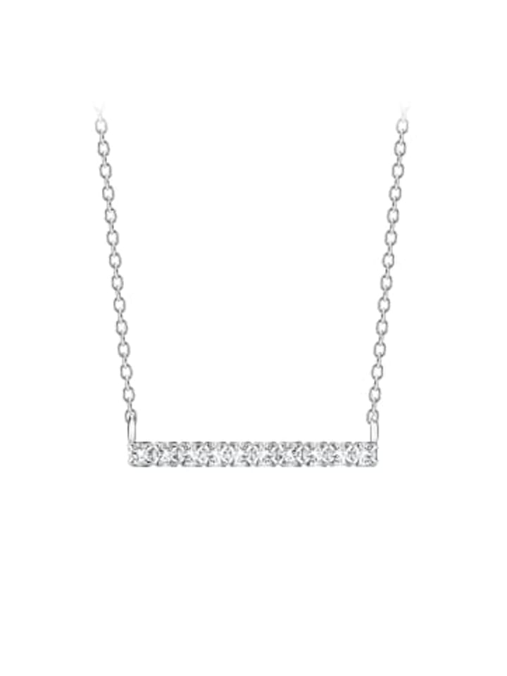 

Alexander York Колье с циркониевым стержнем из серебра 925 пробы