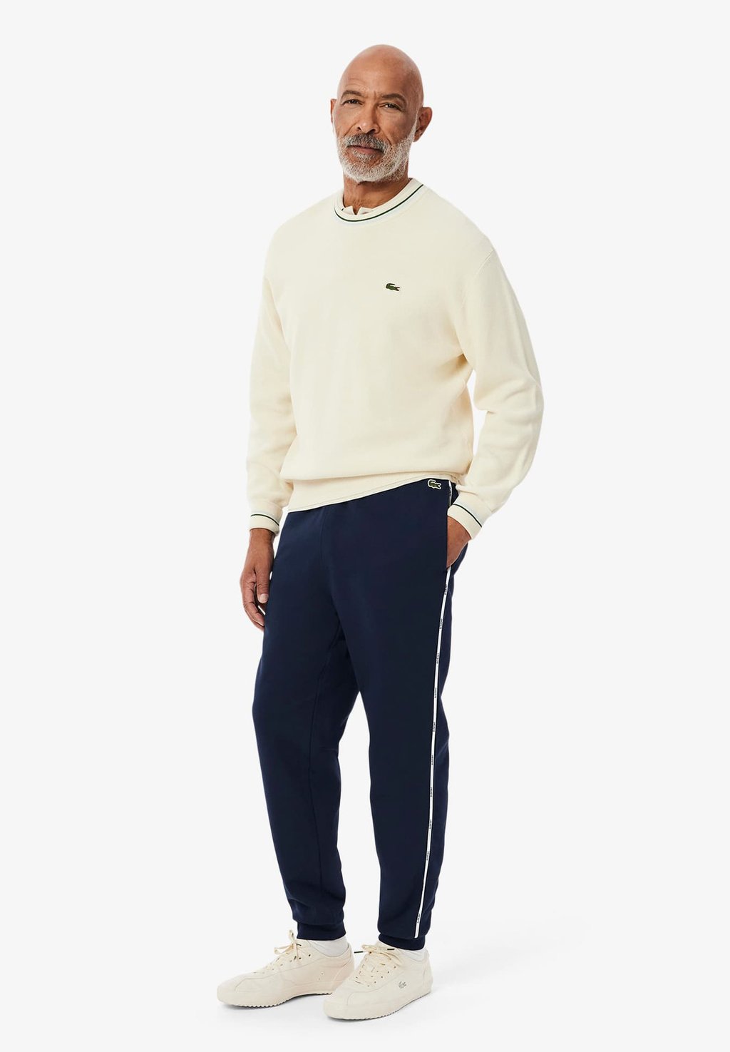 Спортивные брюки PANT TAPE Lacoste Sport, темно-синий — фото 4