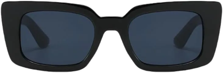 

Популярные модные маленькие прямоугольные солнцезащитные очки для женщин в стиле ретро с леопардовым принтом и защитой от УФ-излучения UV400 для мужчин TYUVIVO, Blue