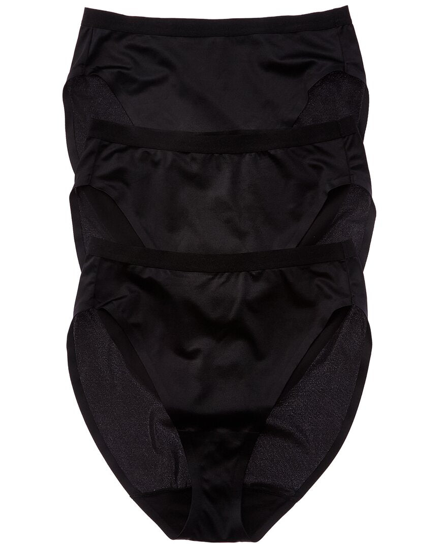 

Wacoal 3pk Inner Sheen Hi-Cut, черный