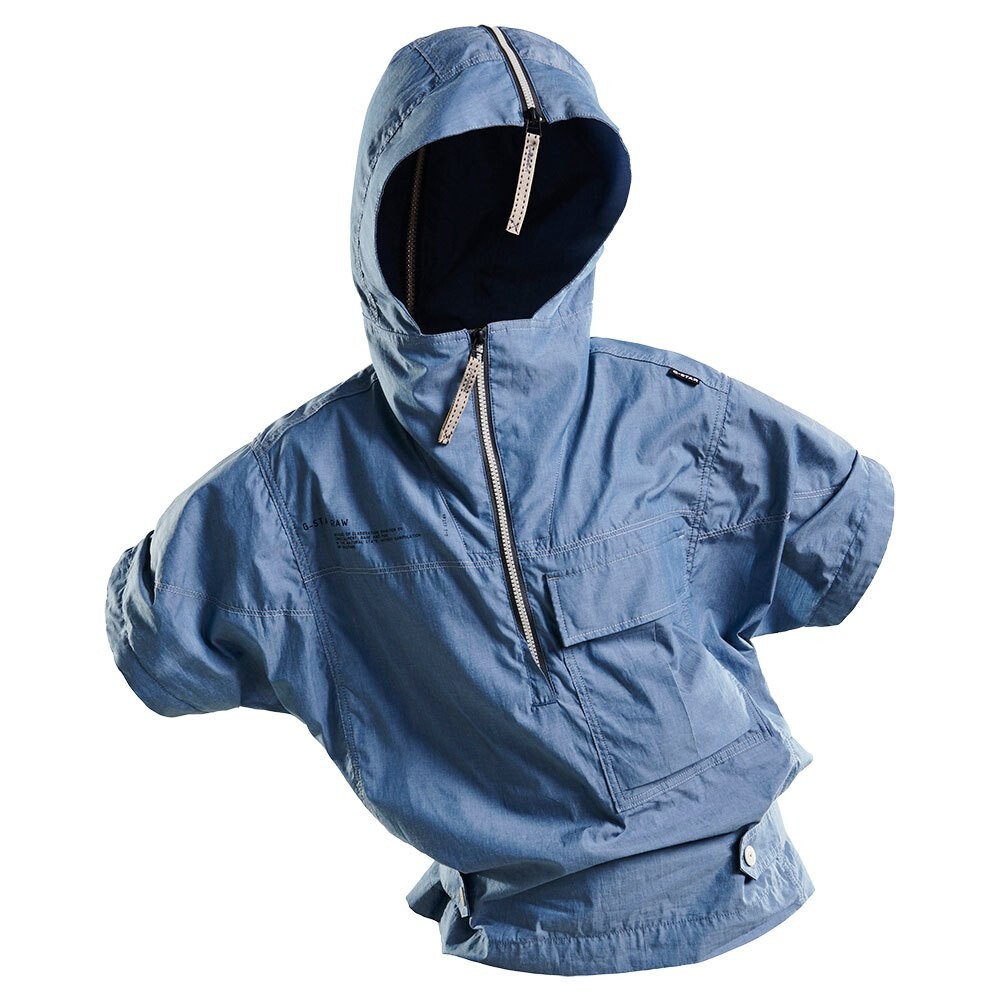 

Рубашка G-Star E Zipped Anorak, синий